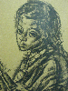 Picture of Francis De Erdley 1904-1959  LARGE INK WASH