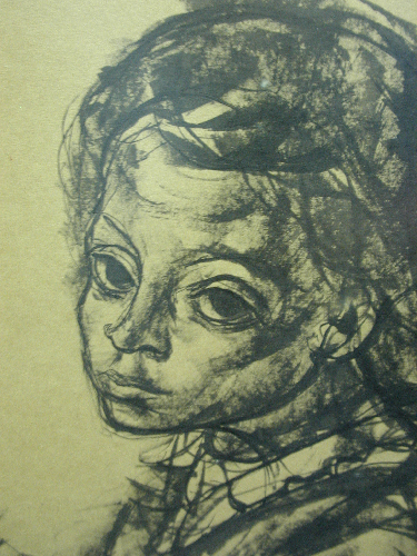 Picture of Francis De Erdley 1904-1959  LARGE INK WASH