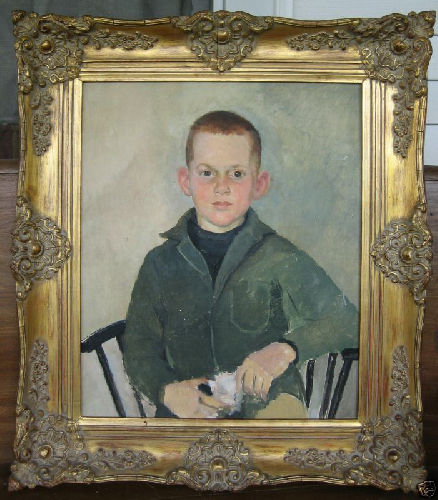 Picture of Norman Rockwell Type portrait..unsigned!